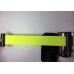 FixtureDisplays® Stanchion Queue Barrier Post Wall Mount Retractable Ribbon 9.5' Belt Neon Green
